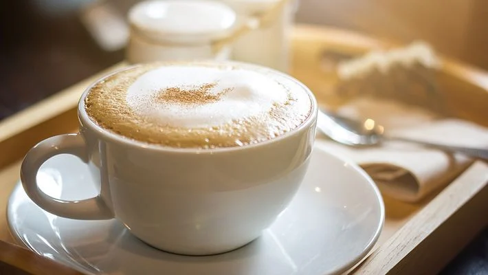 Xícara de cappuccino