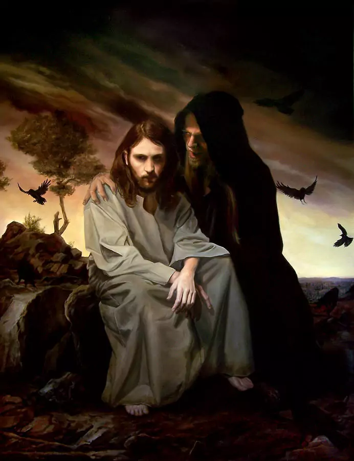 Jesus tentado no deserto